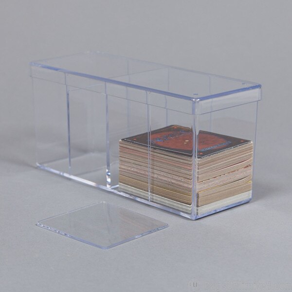 Polystyrene Trading Card Box - 4 Co